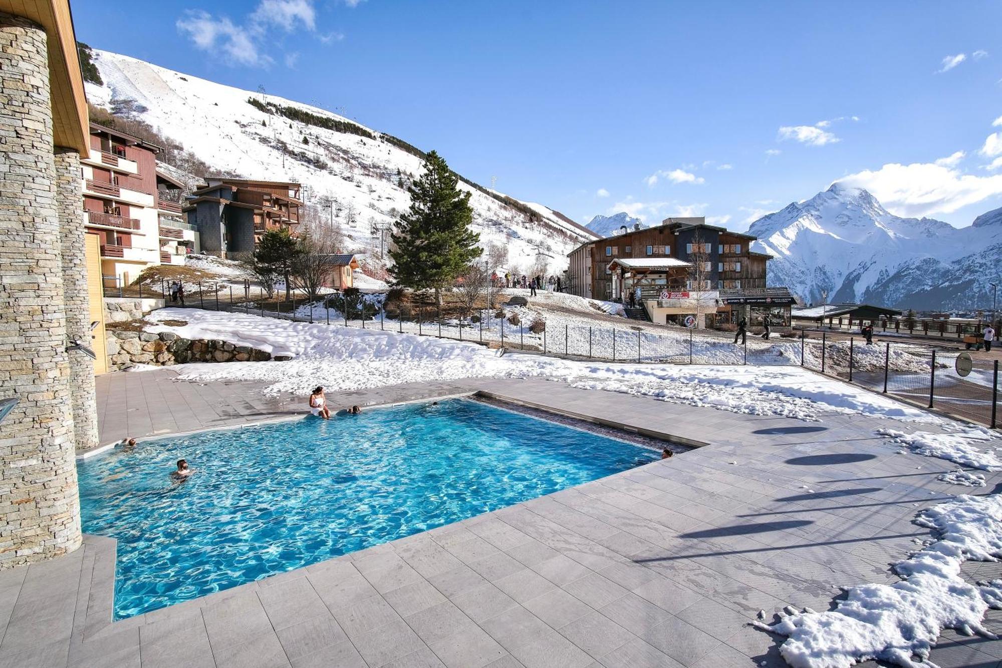 Belambra Clubs Les 2 Alpes Les Cretes Hotel เลส์เดอซาลป์ ภายนอก รูปภาพ