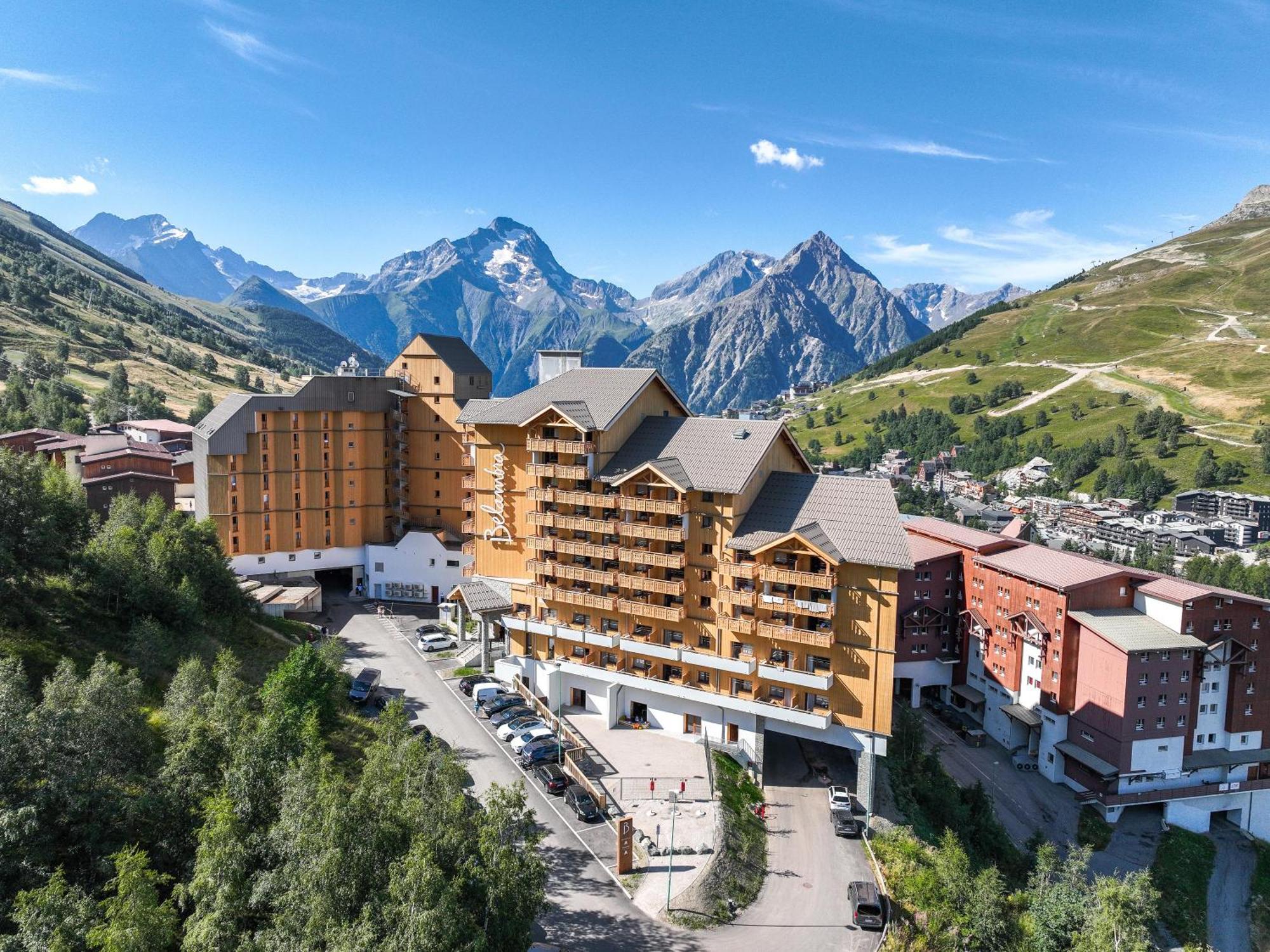 Belambra Clubs Les 2 Alpes Les Cretes Hotel เลส์เดอซาลป์ ภายนอก รูปภาพ